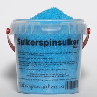 Felblauw - Icemint - Suikerspinsuiker