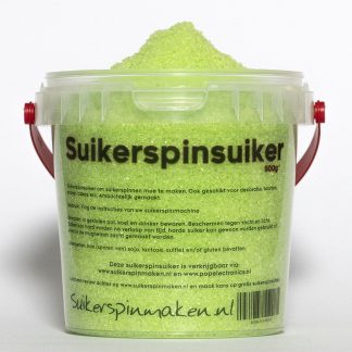 Lichtgroen - Appel - Suikerspinsuiker