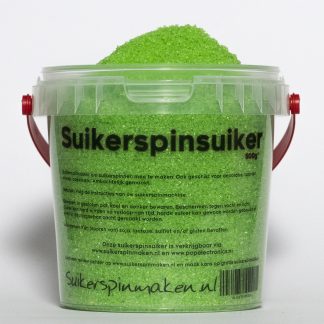 Suikerspinsuiker pistachesmaak