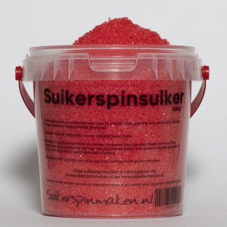 Suikerspinsuiker felroze grenadinesmaak