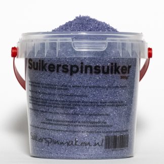 Suikerspinsuiker Donkerpaars (bosbessensmaak)